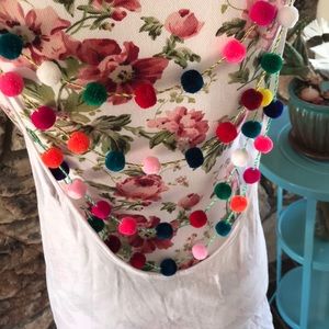 Pitusa Pom Pom String back dress